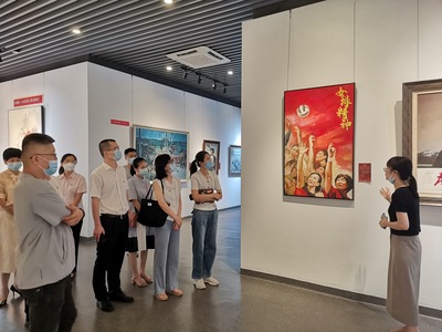 銀企黨建共建，藝術之花綻放城廂——以文化交流促油畫產業繁榮發展